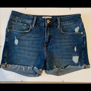 Frame denim shorts